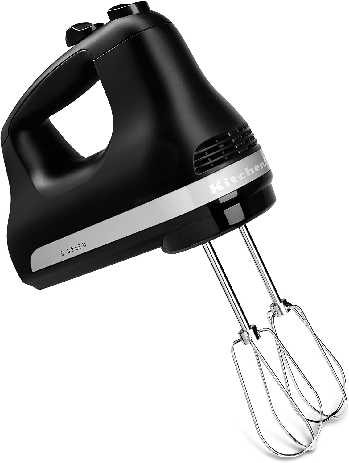 Batidora De Mano Electrica 5 Velocidades 800w plata/negro