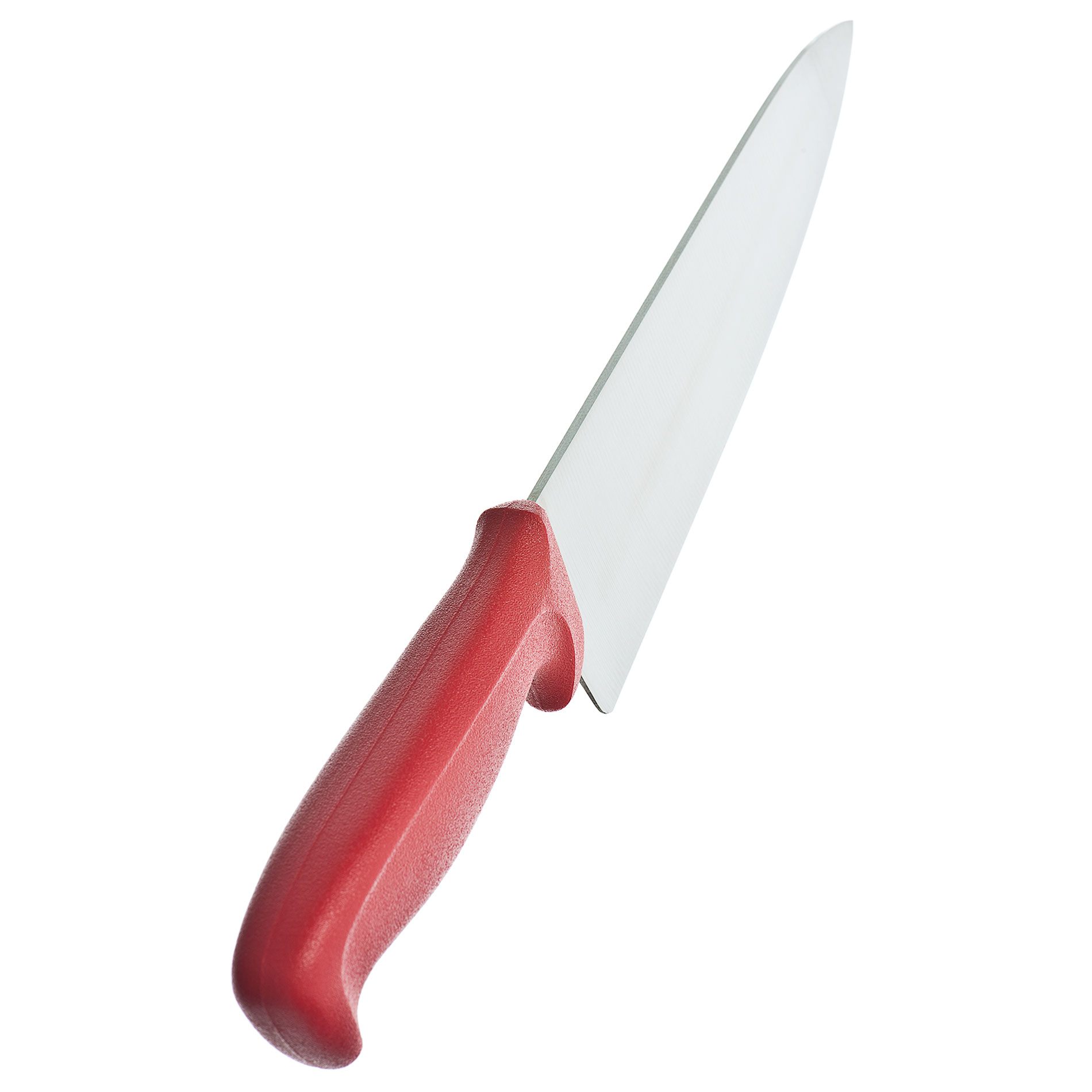 Cuchillo de Chef de 8 con Mango de Polipropileno Rojo - ECONOMART